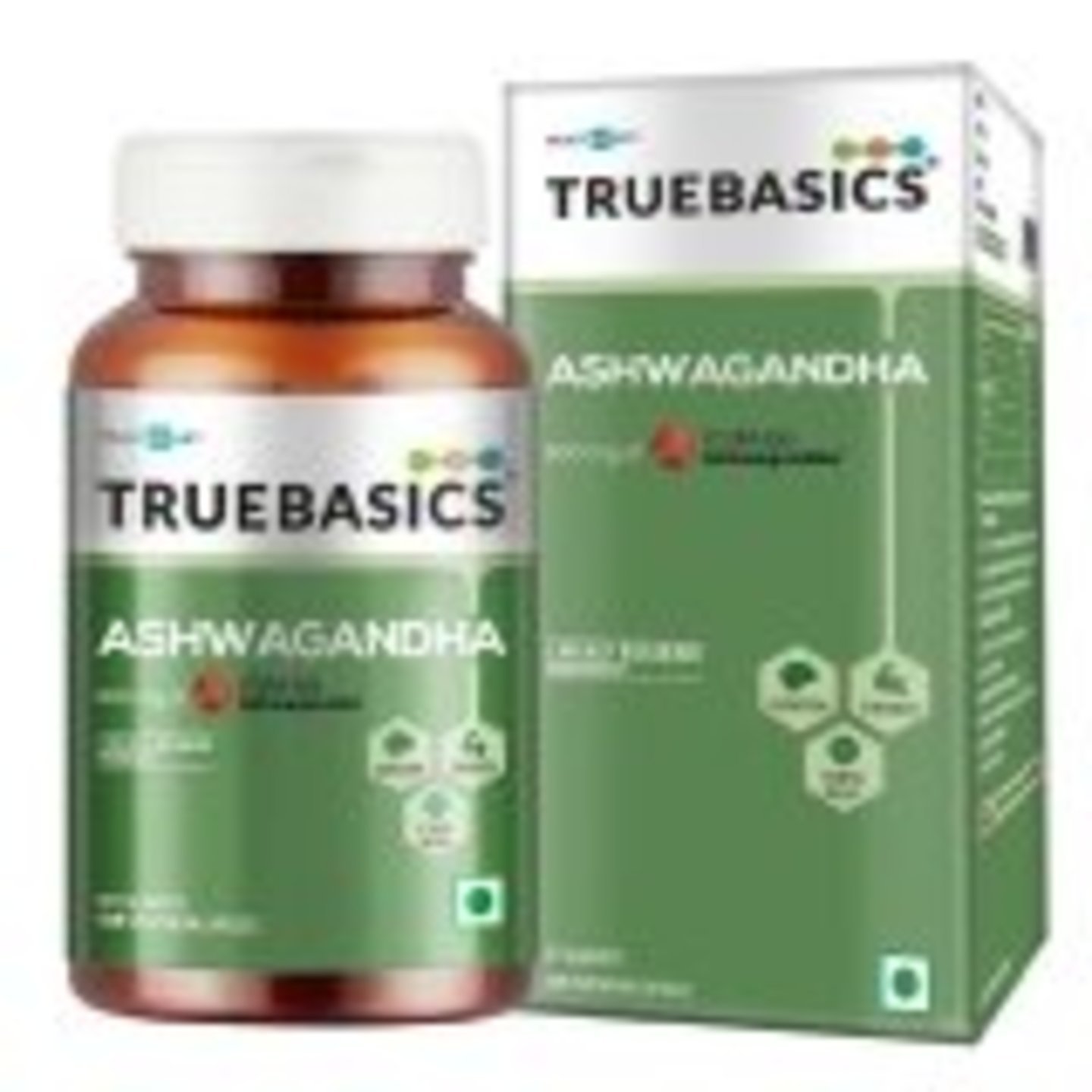 MastMart TrueBasics Ashwagandha, 60 capsules