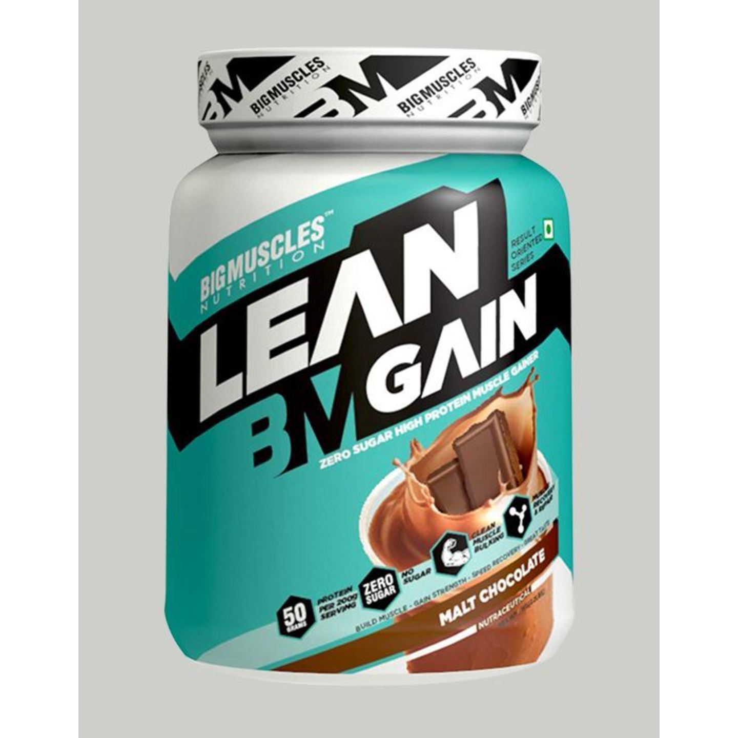 Bigmuscles Nutrition Lean Gain Malt Chocolate 2.2 lbs