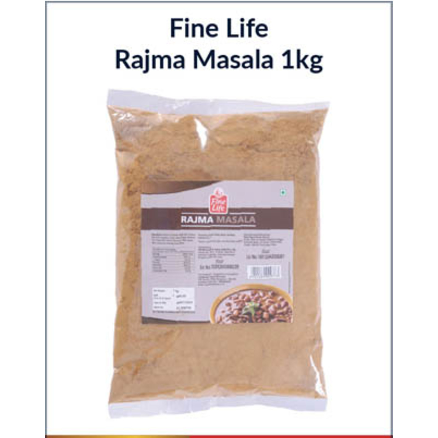 Fine Life Rajma Masala 1KG