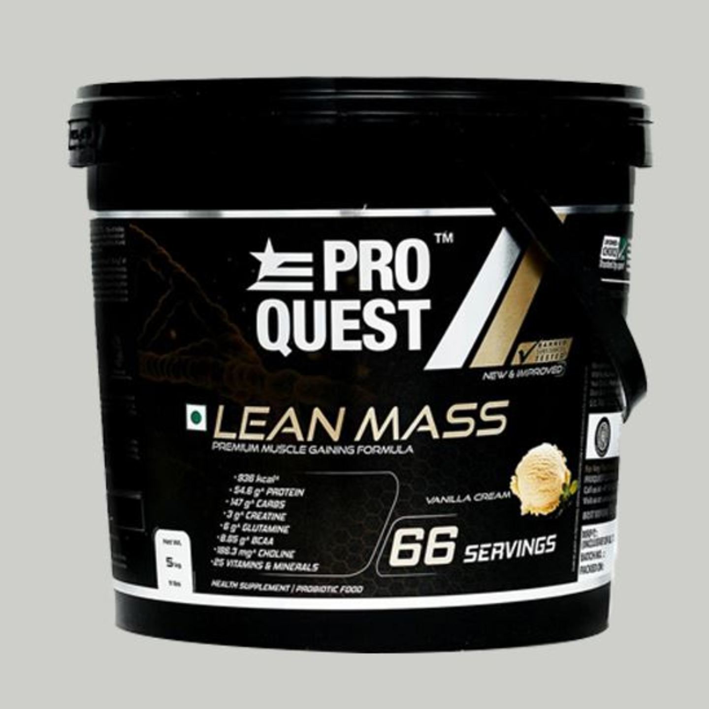 Proquest Lean Mass Vanilla Cream - 5Kg