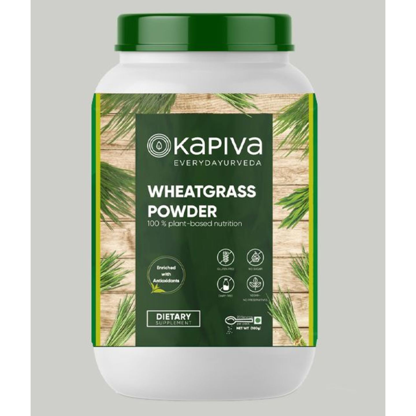 MastMart Kapiva Ayurveda Wheat Grass Powder 100 G