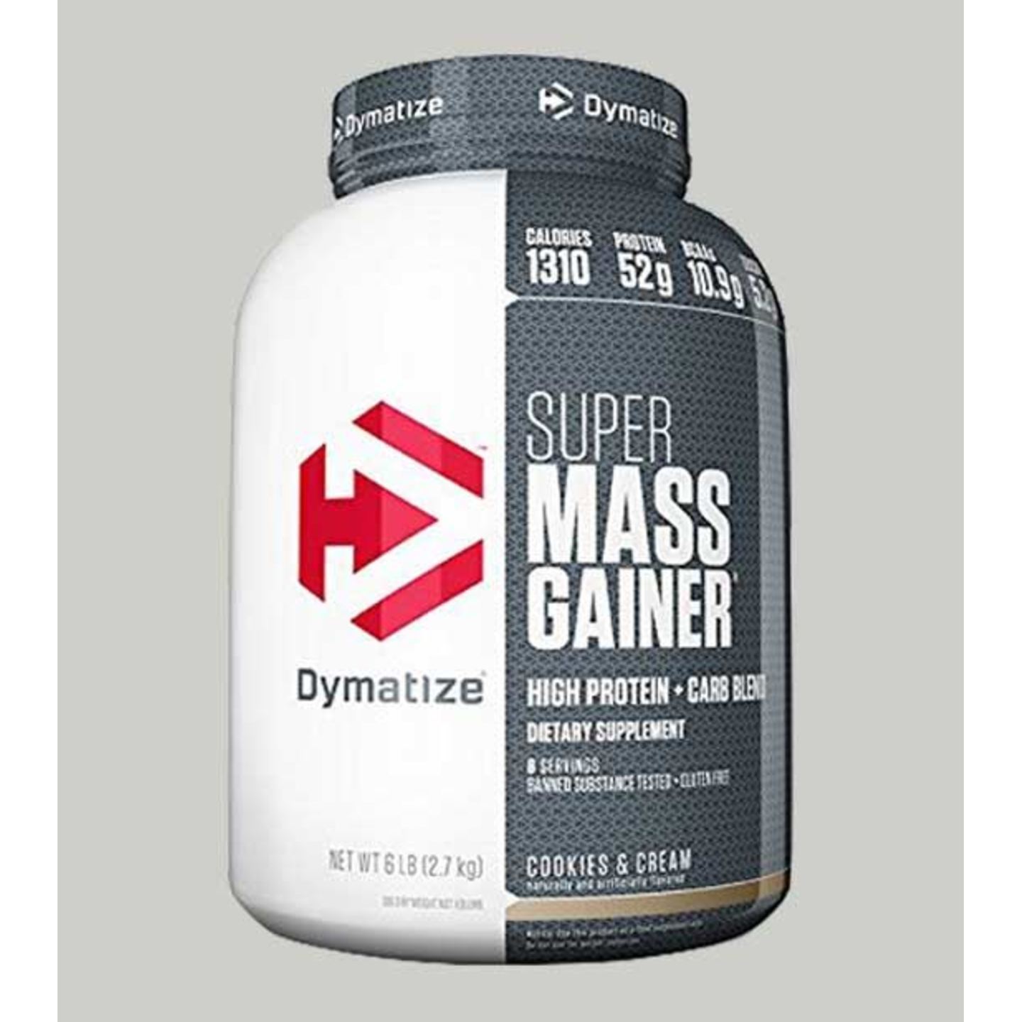 Dymatize - Super Mass Gainer Cookies and Cream 6 Lbs