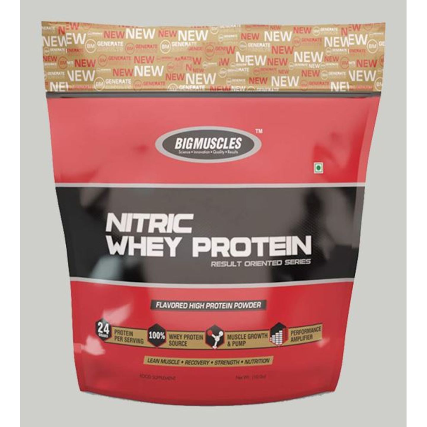 MastMart Bigmuscles Nutrition Nitric Whey Protein Cafe Latte 10 lbs