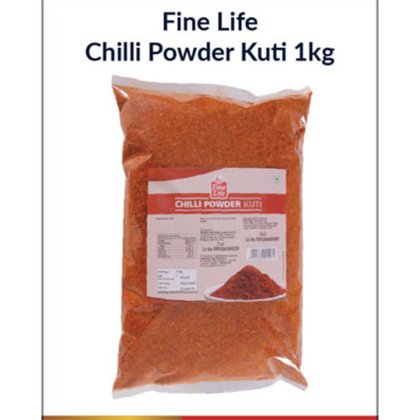 Fine Life Chilli Powder Kuti 1 KG