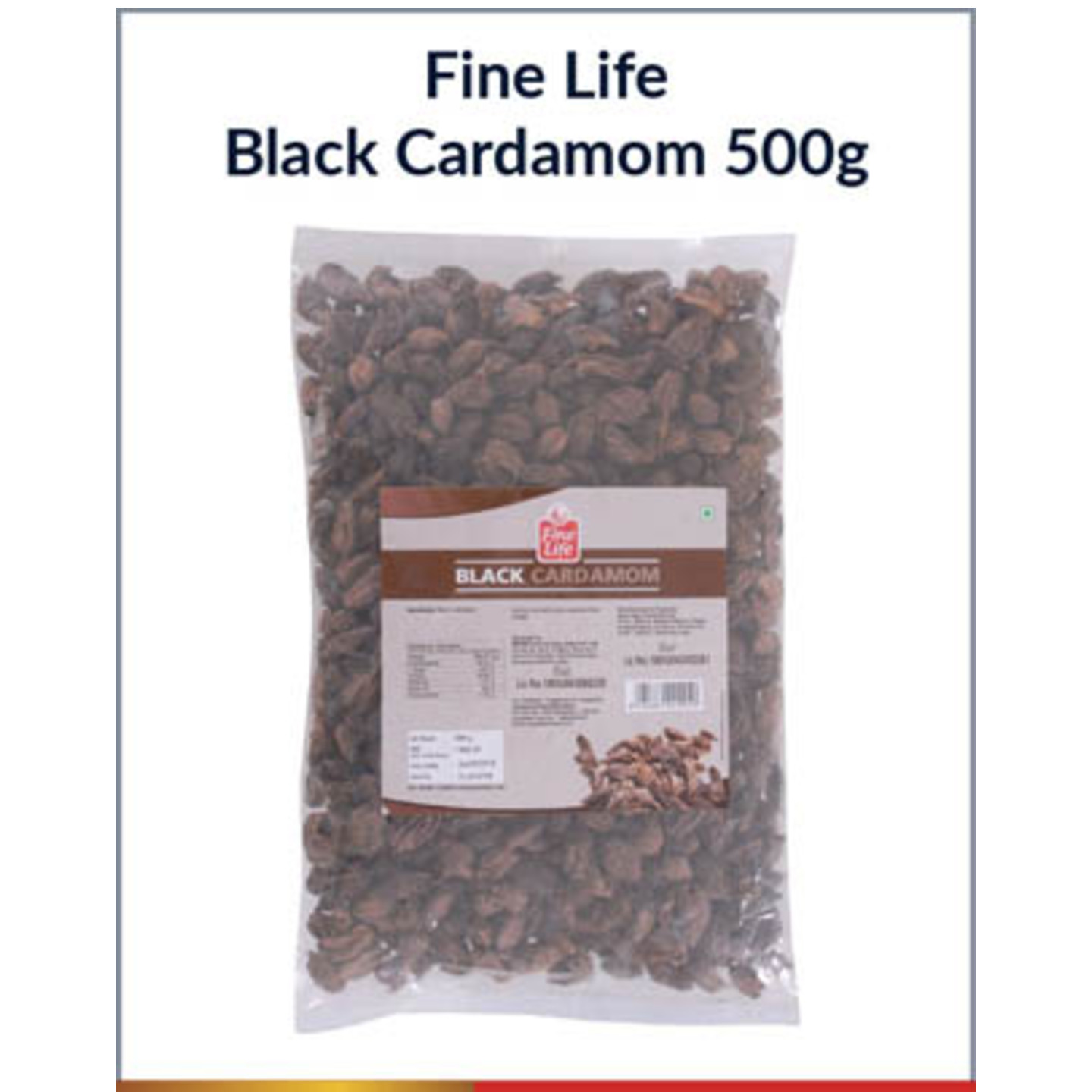 Fine Life Black Cardamon 500G
