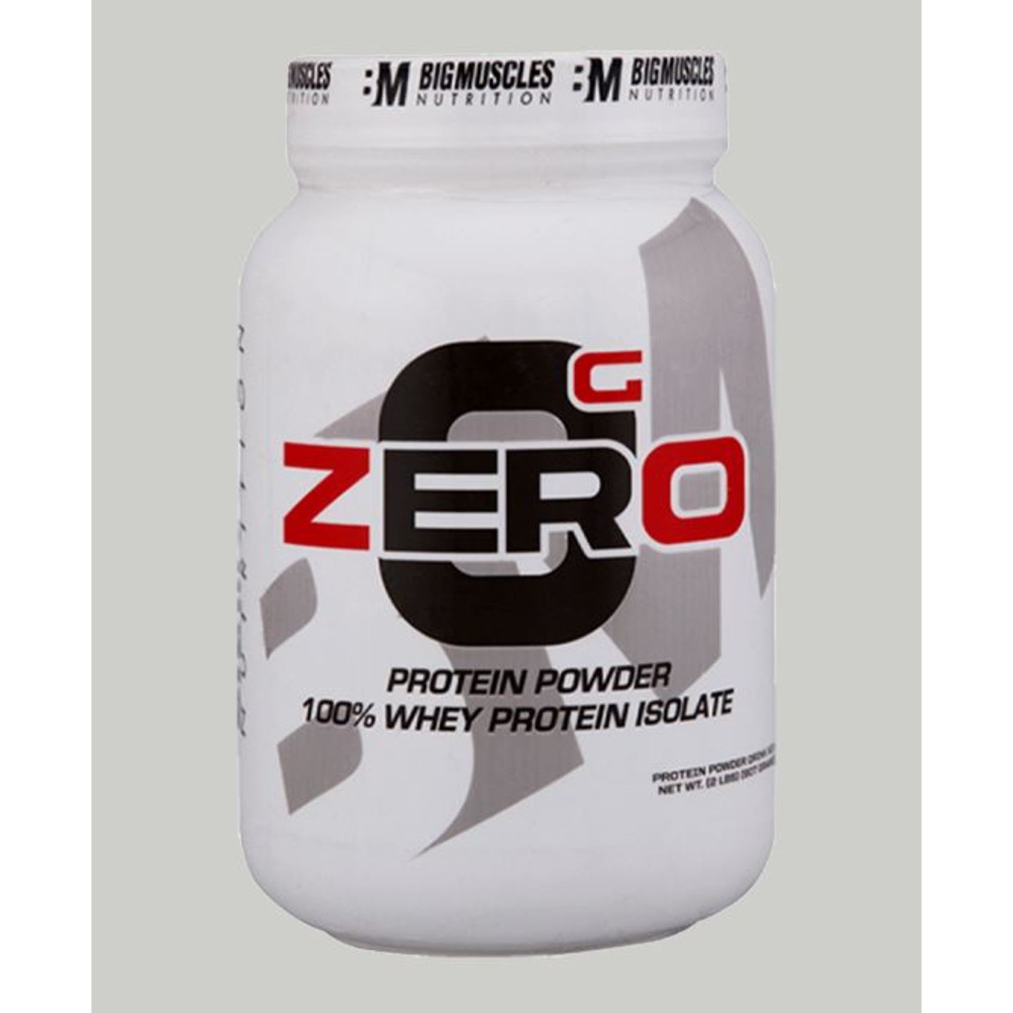 MastMart Bigmuscles Nutrition ZERO Protein Powder from 100 Whey Isolate Strawberry &amp Banana Twirl 2 lbs