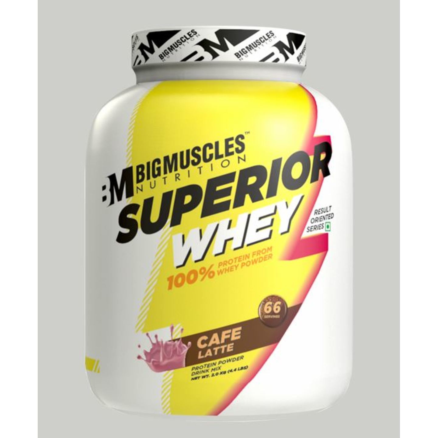 MastMart Bigmuscles Nutrition Superior Whey Protein Cafe Latte 4.4 lbs
