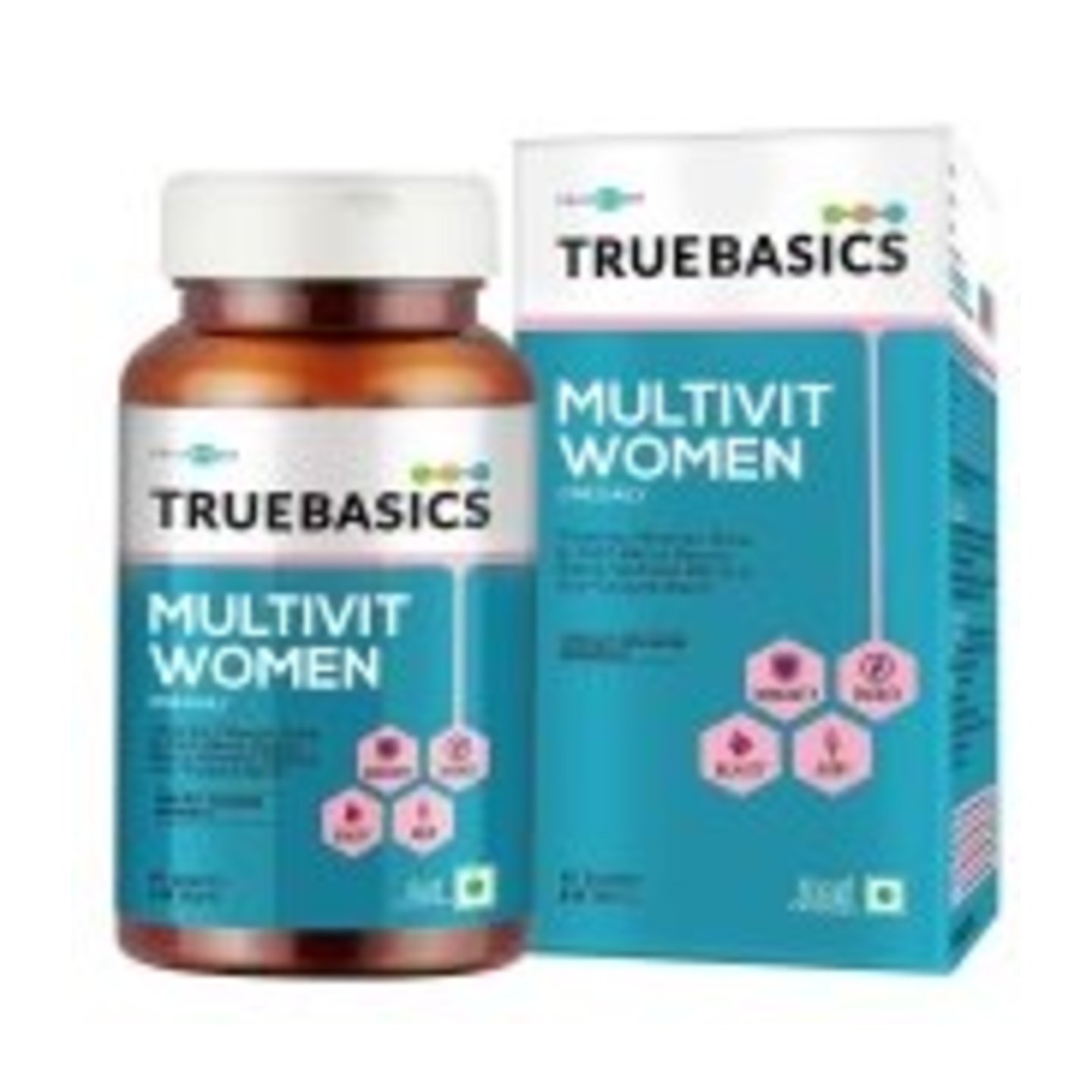 MastMart TrueBasics Multivit Women, Unflavoured 90 tablets