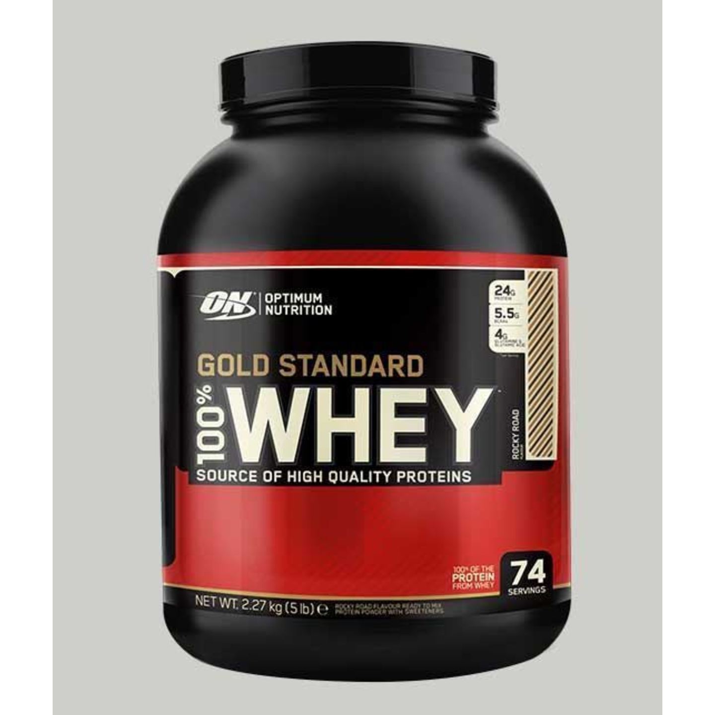 WellnessMart ON 100 Gold Standard Whey Protein Coffee 5 lbs