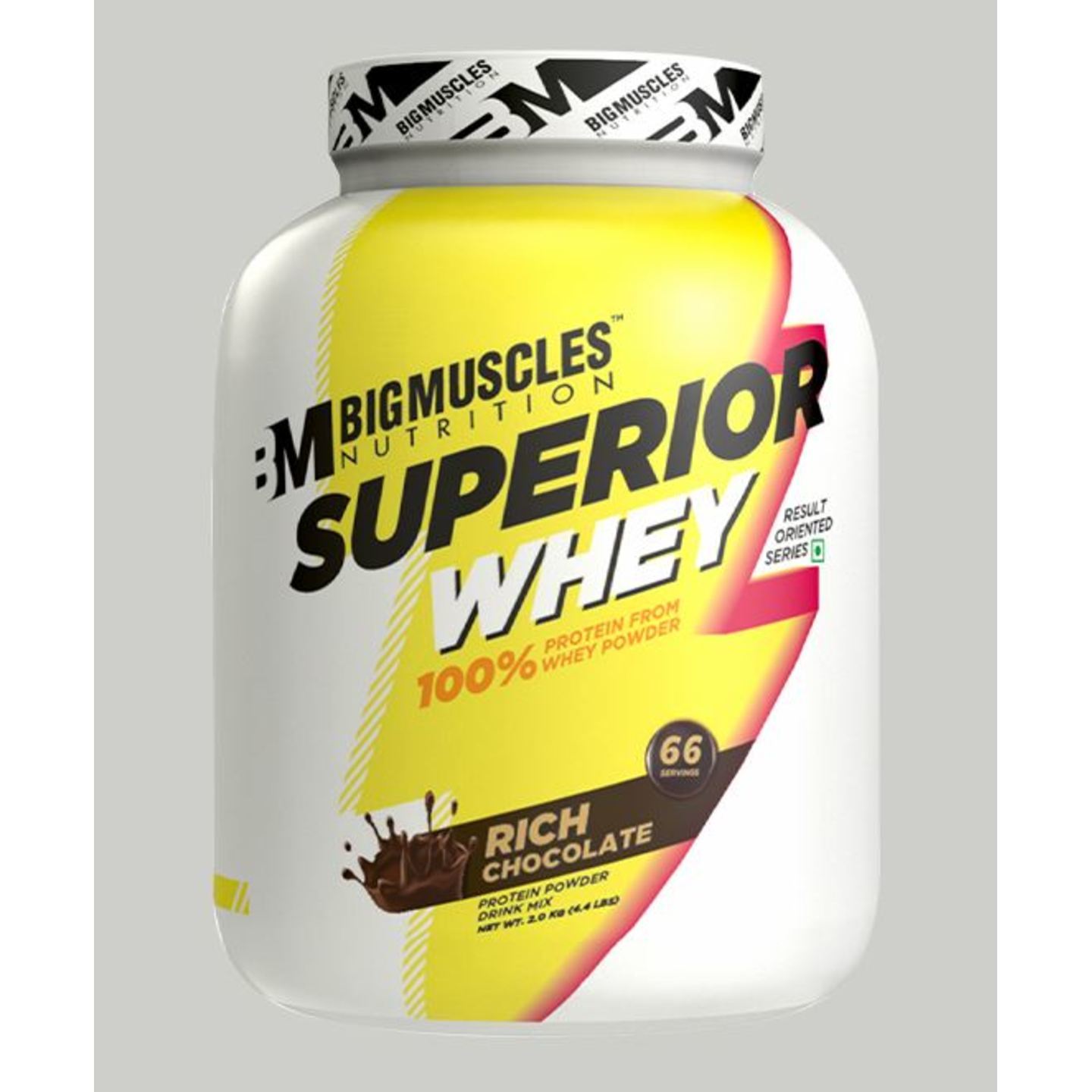 MastMart Bigmuscles Nutrition Superior Whey Protein Rich Chocolate 4.4 lbs