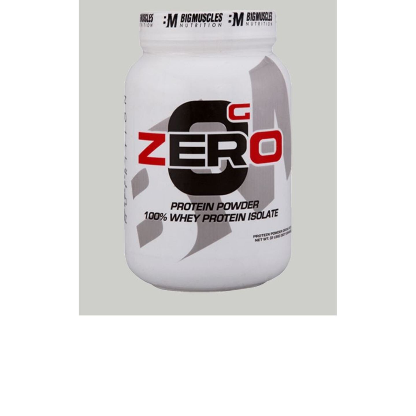 MastMart Bigmuscles Nutrition ZERO Protein Powder from 100 Whey Isolate Rich Chocolate 2 lbs