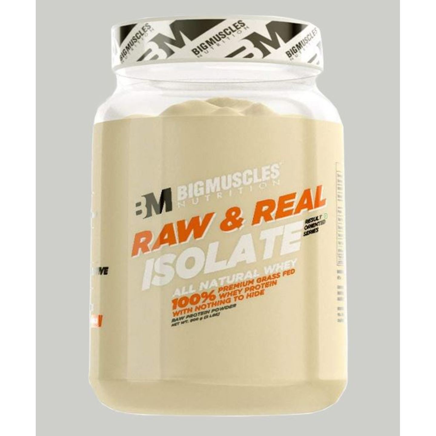 MastMart Bigmuscles Nutrition Raw & Real Isolate Whey Protein Unflavoured 2lbs