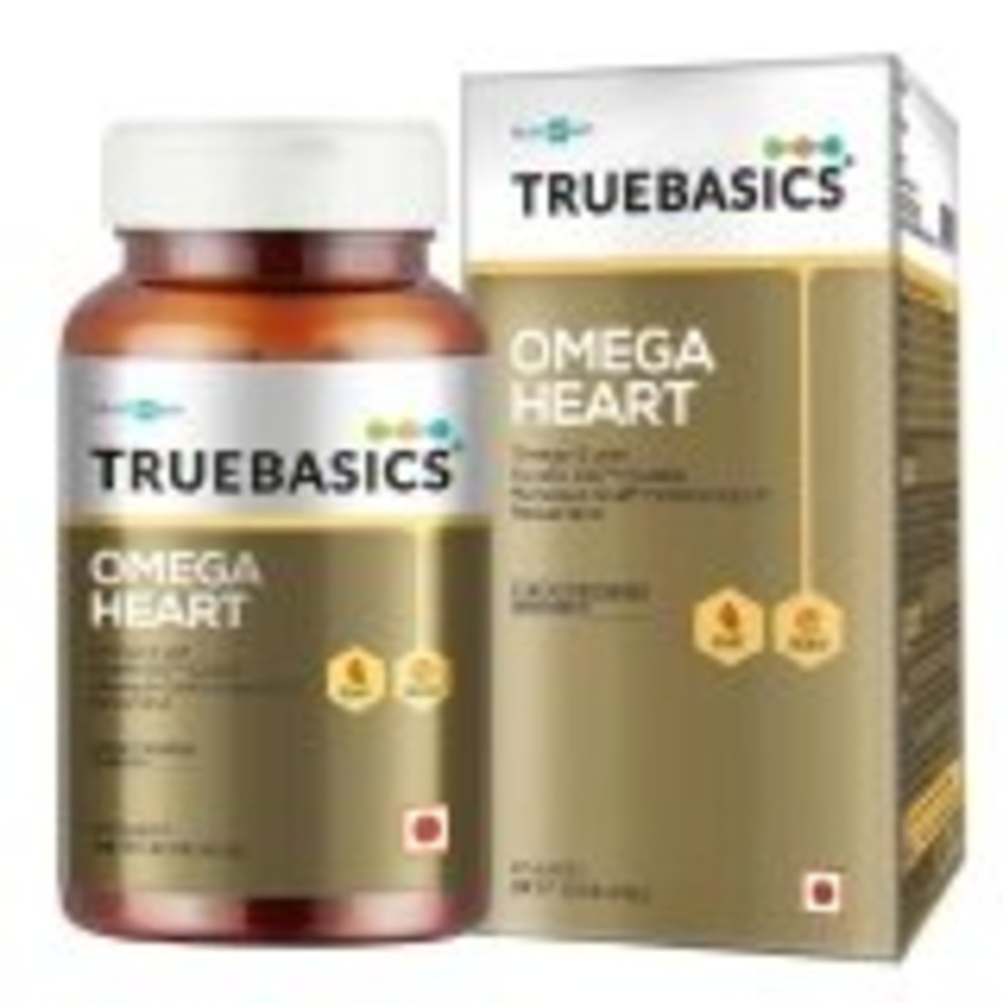MastMart TrueBasics Omega Heart, 30 capsules