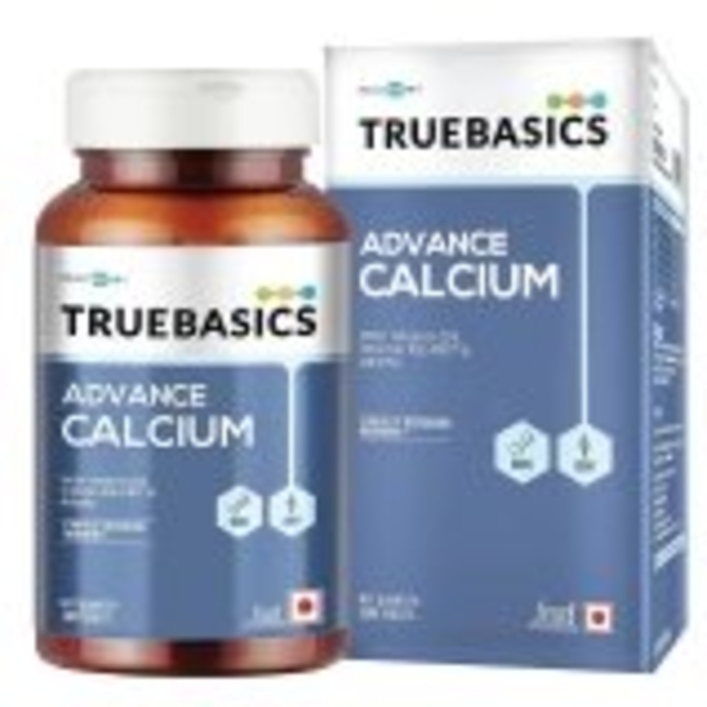 MastMart TrueBasics Advance Calcium,  Unflavoured 90 tablets