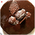 CHOCOLATE CAKE WITH DARK CHOCOLATE GANACHE 500 g Only available for pickups