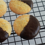 COCONUT COOKIES DIPPED IN DARK CHOCOLATE PACK OF 12