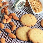 WHEAT ALMOND COOKIES PACK OF 12