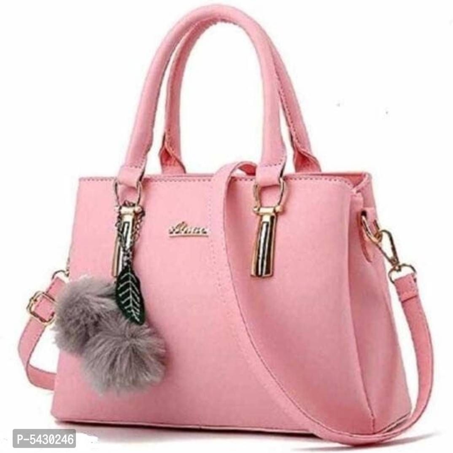 WOMENS PINK HAND BAG