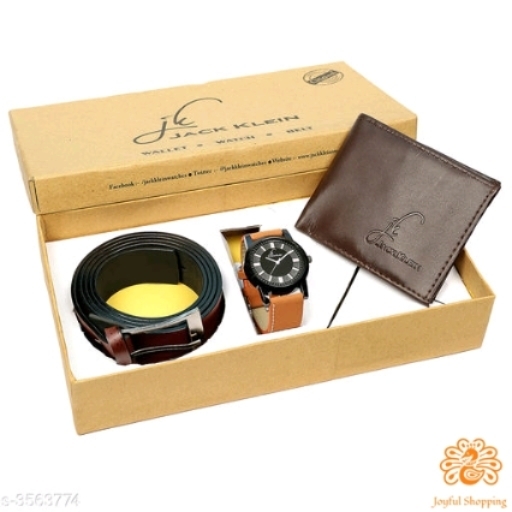 *Gorgeous Trendy Men's Watches & Belt Combo 