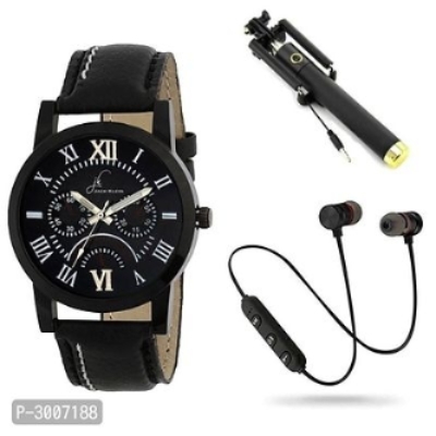 *Combo of Men's Analog Watches with Mobile Accessories*
