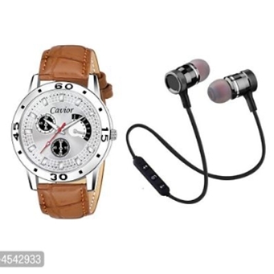 Men's Stylish and Trendy Analog Watch with Accessories (Combo)