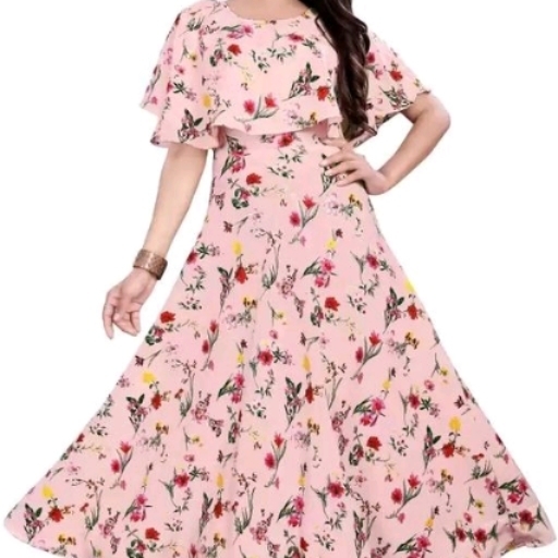 STYLISH WOMEN'S FLORAL GOWN