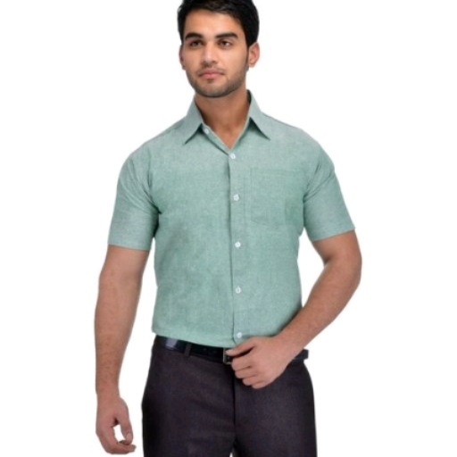 Men's Half Sleeves Cotton Shirt