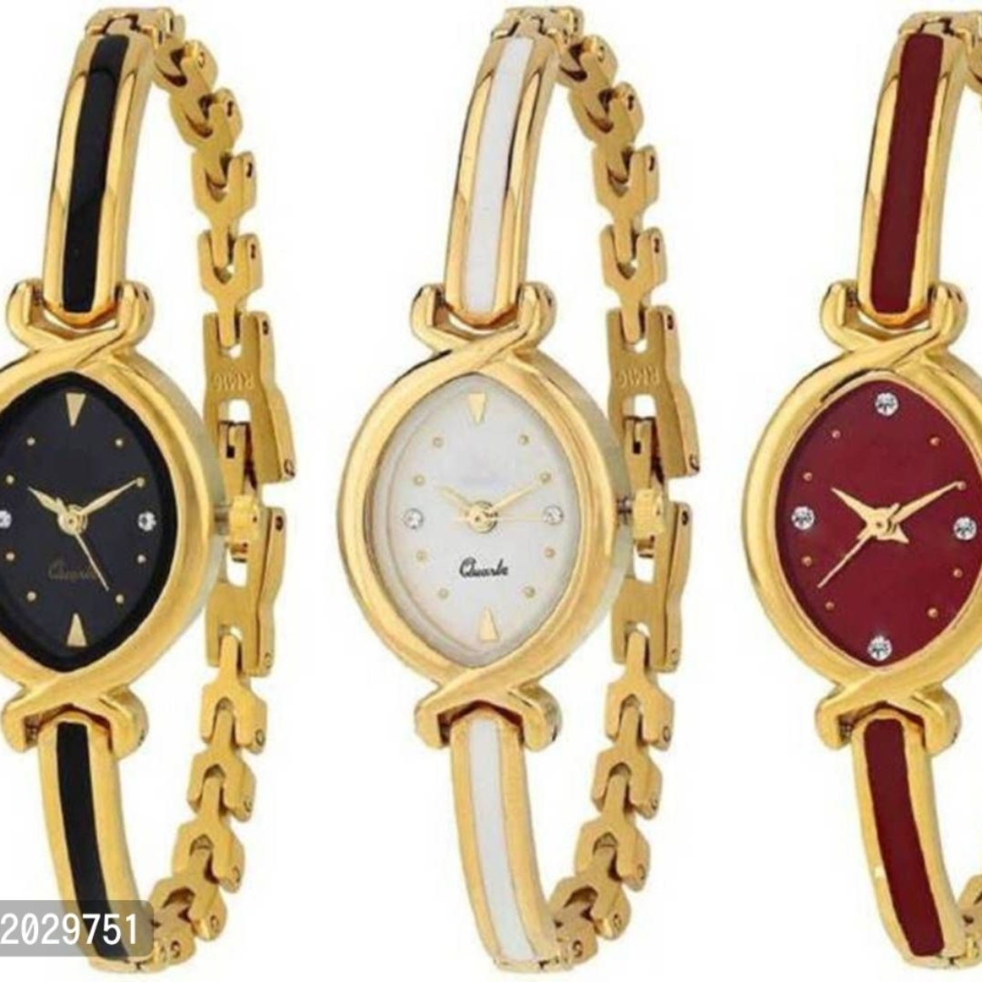 Combo Of 3 Stylish & Attractive Analog Watch