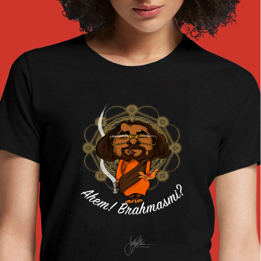 SacredGurujiAhemBrahmasmi_WOMEN_BLACK
