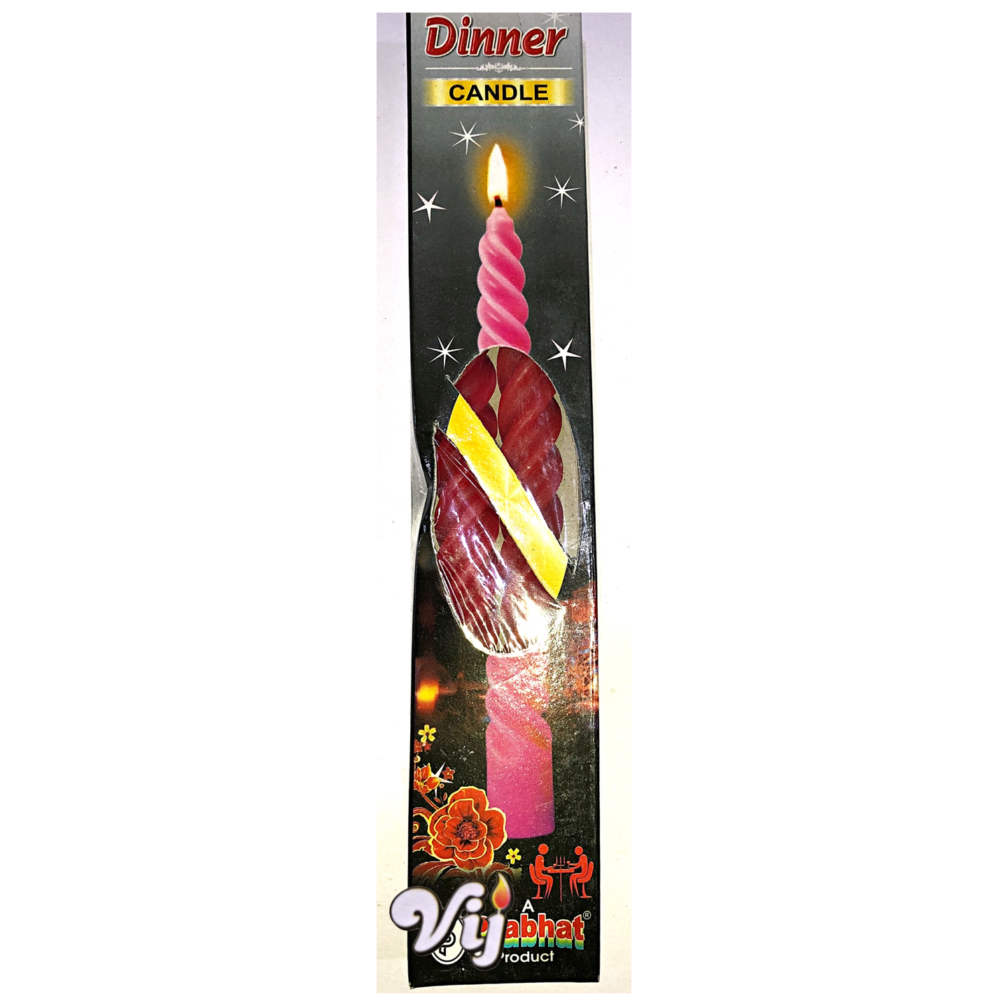 DINNER LONG WAX CANDLE