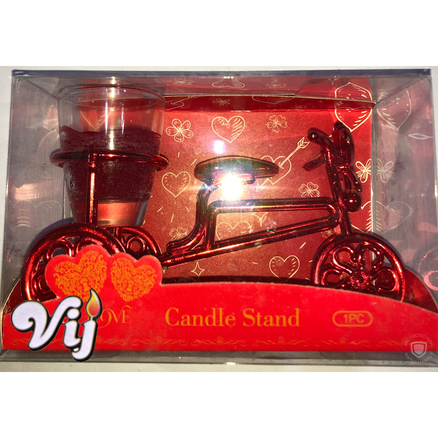 BYCYCLE CANDLE STAND
