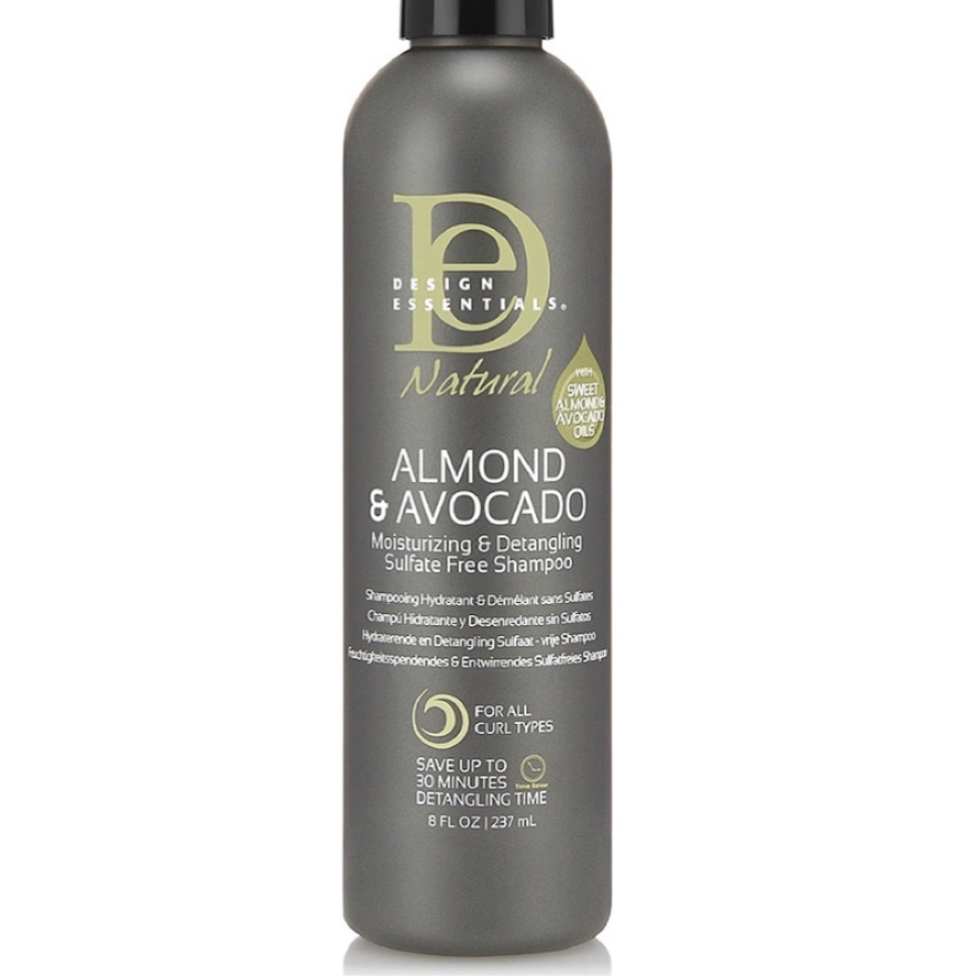 Almond & Avocado Moisturizing & Detangling Shampoo