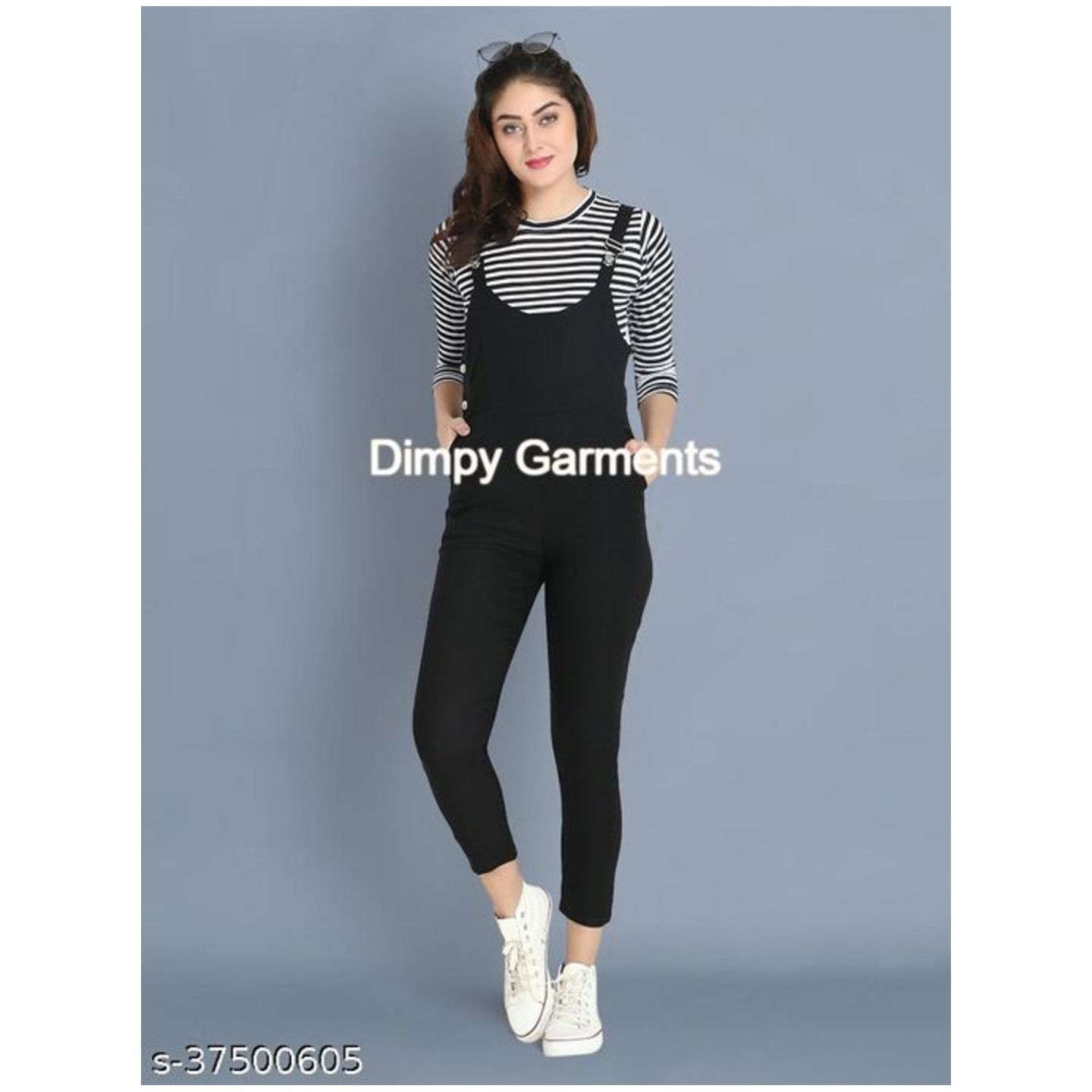 Dungaree Pant with Top For Women