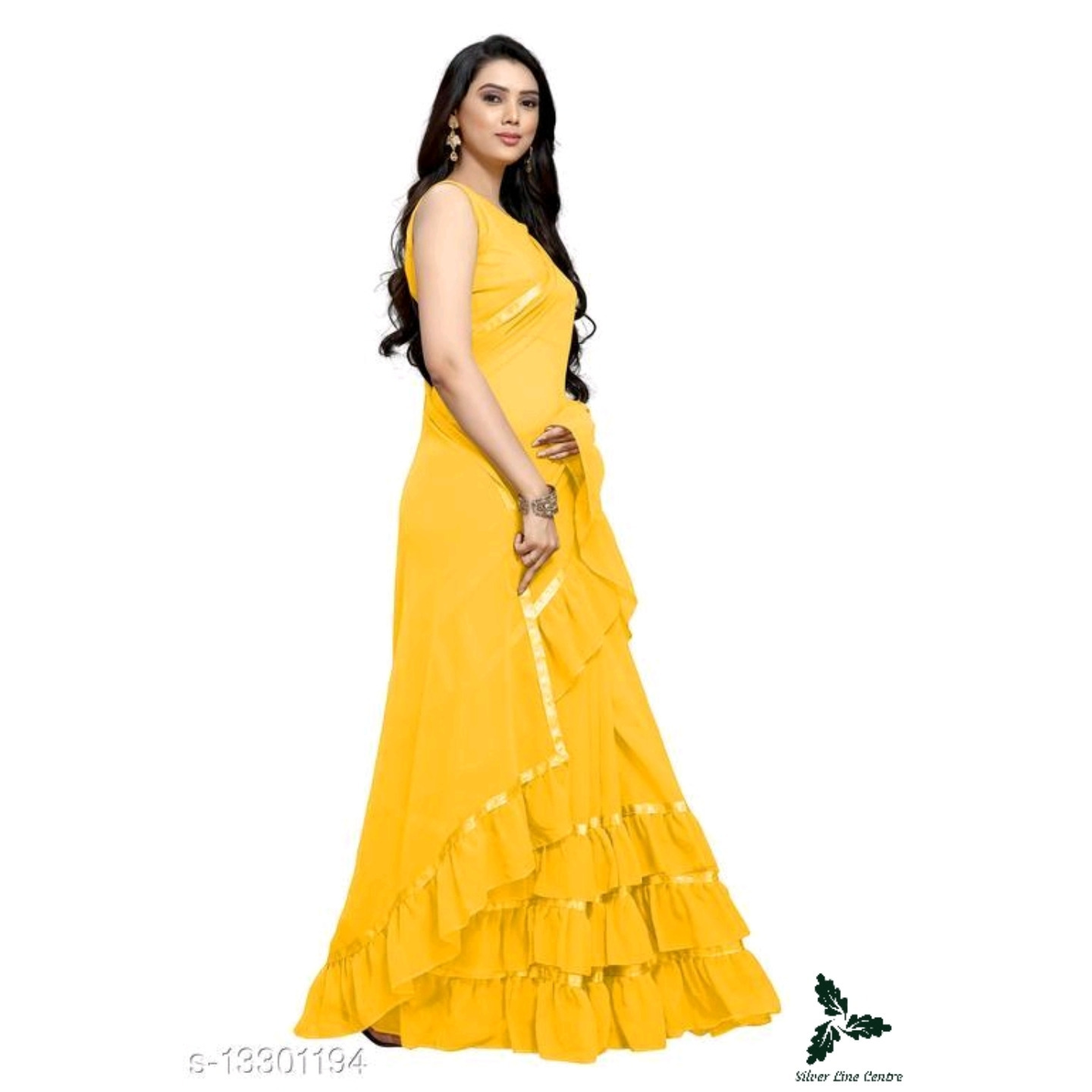 Superior Georgette Sarees* Size- Free Size