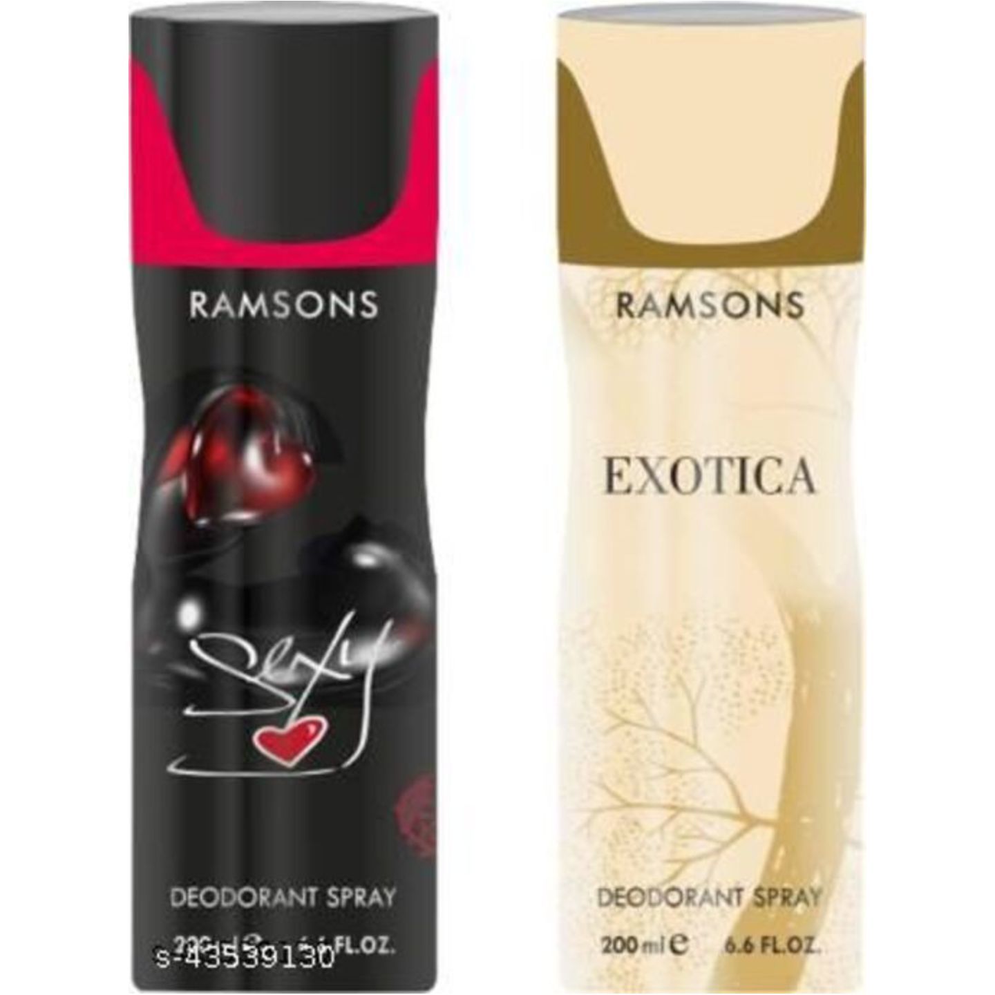 Fashionable Deodorant & Fragrances*-200ML -Pack of 2,