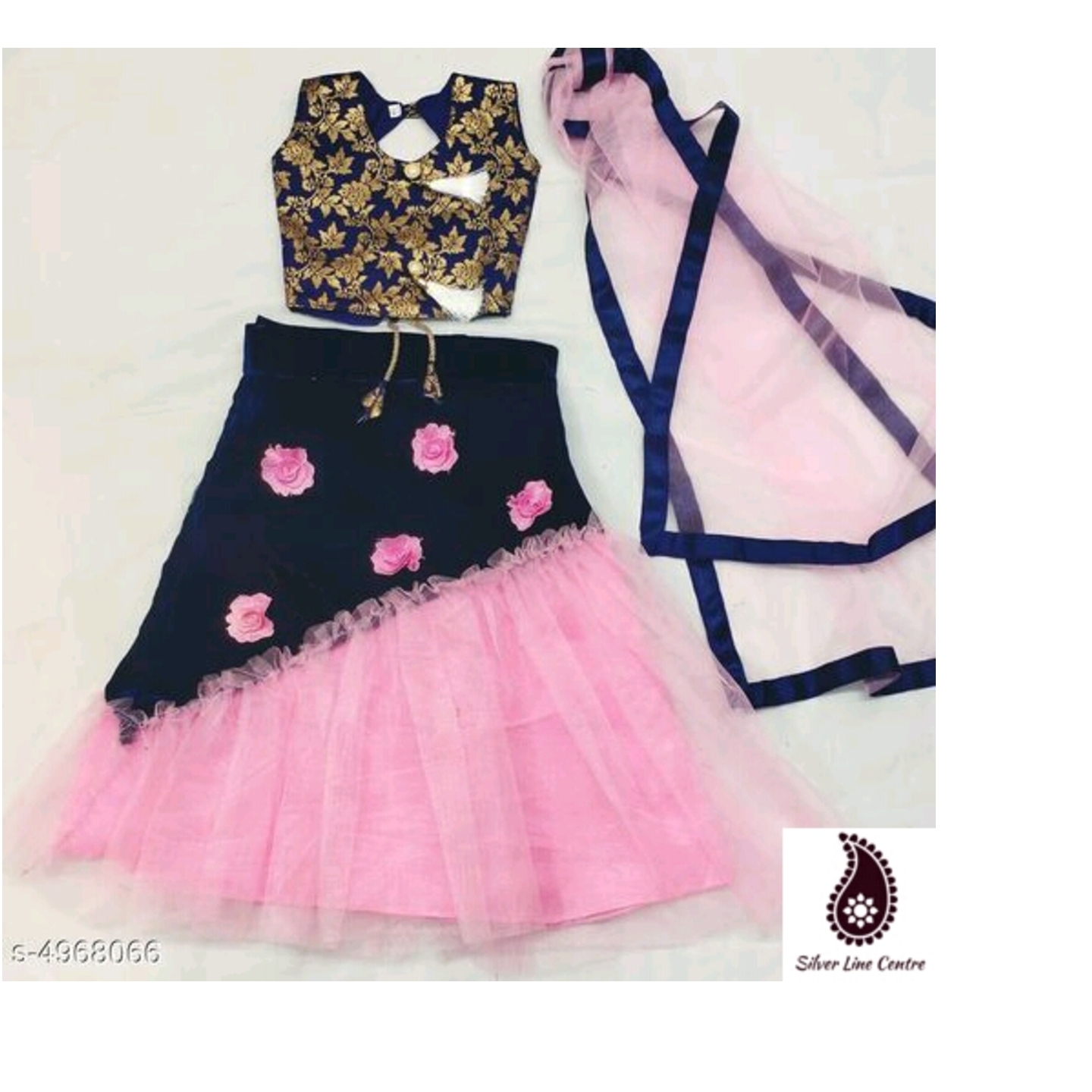 Kids Girls Ethnic Lehenga