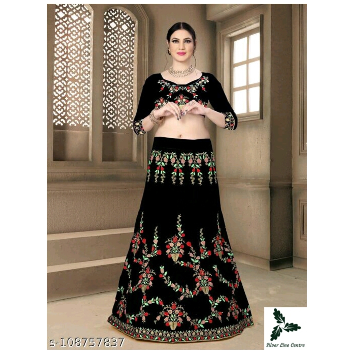 Graceful Women Lehenga* SEMI-STITCHED