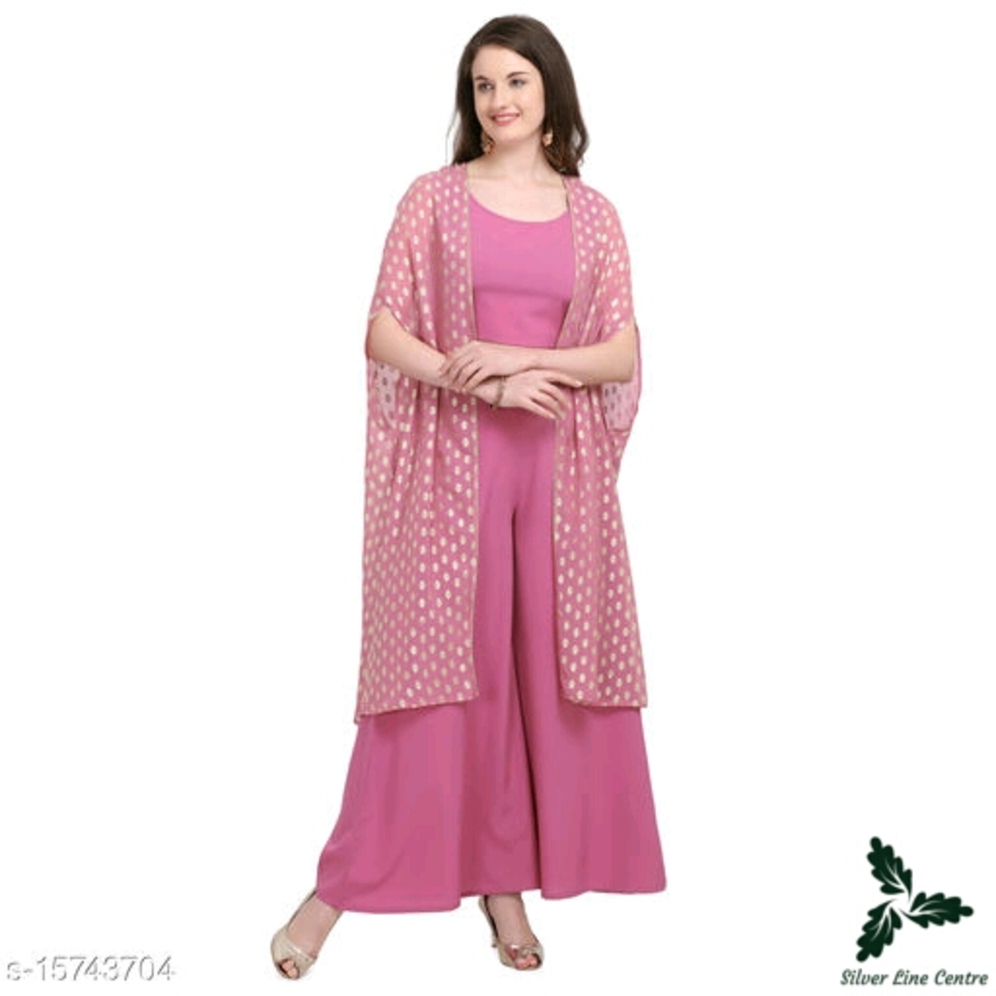 Womens Adrika Sensational Kurta Set with Palazzo