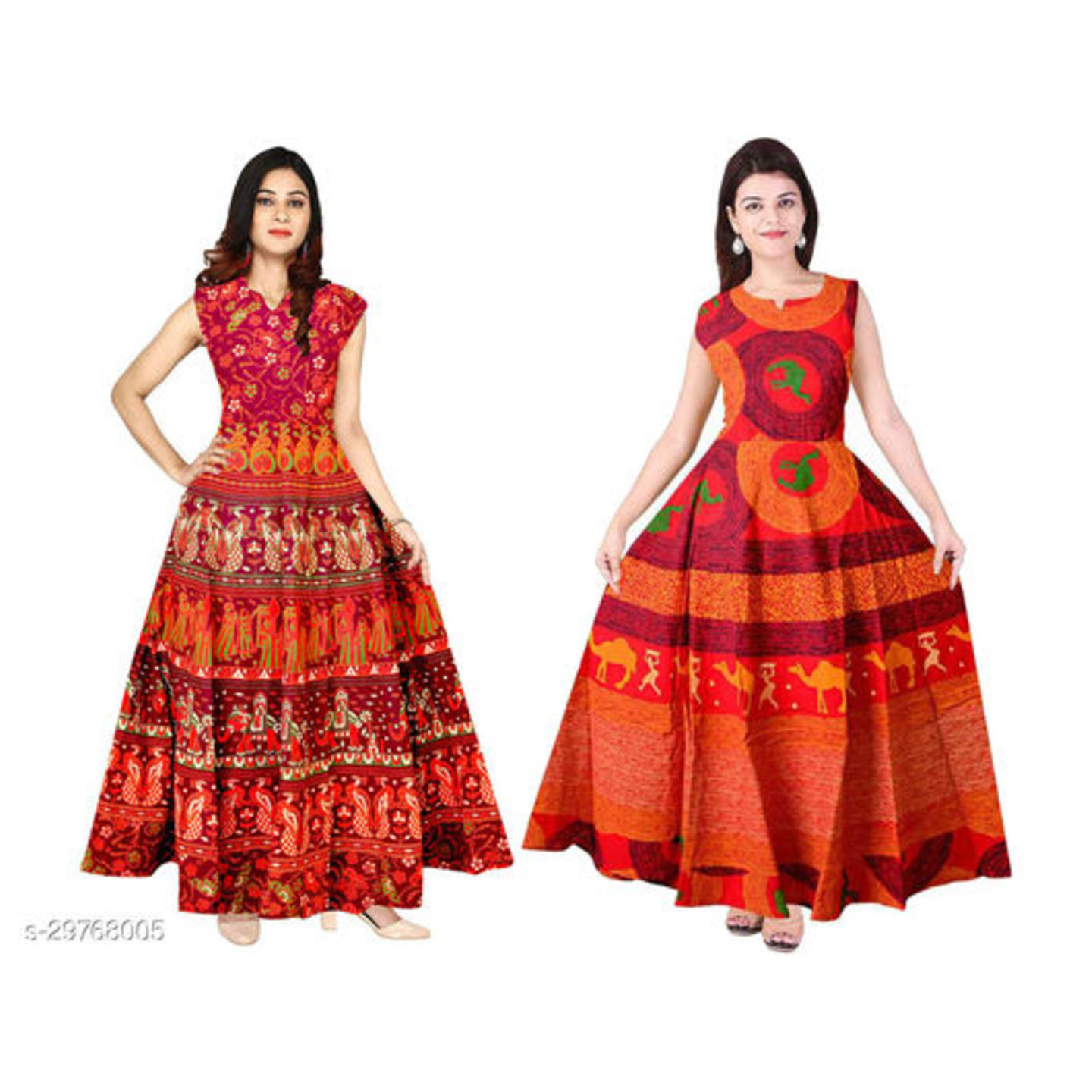 Women's Anarkali Maxi Dress