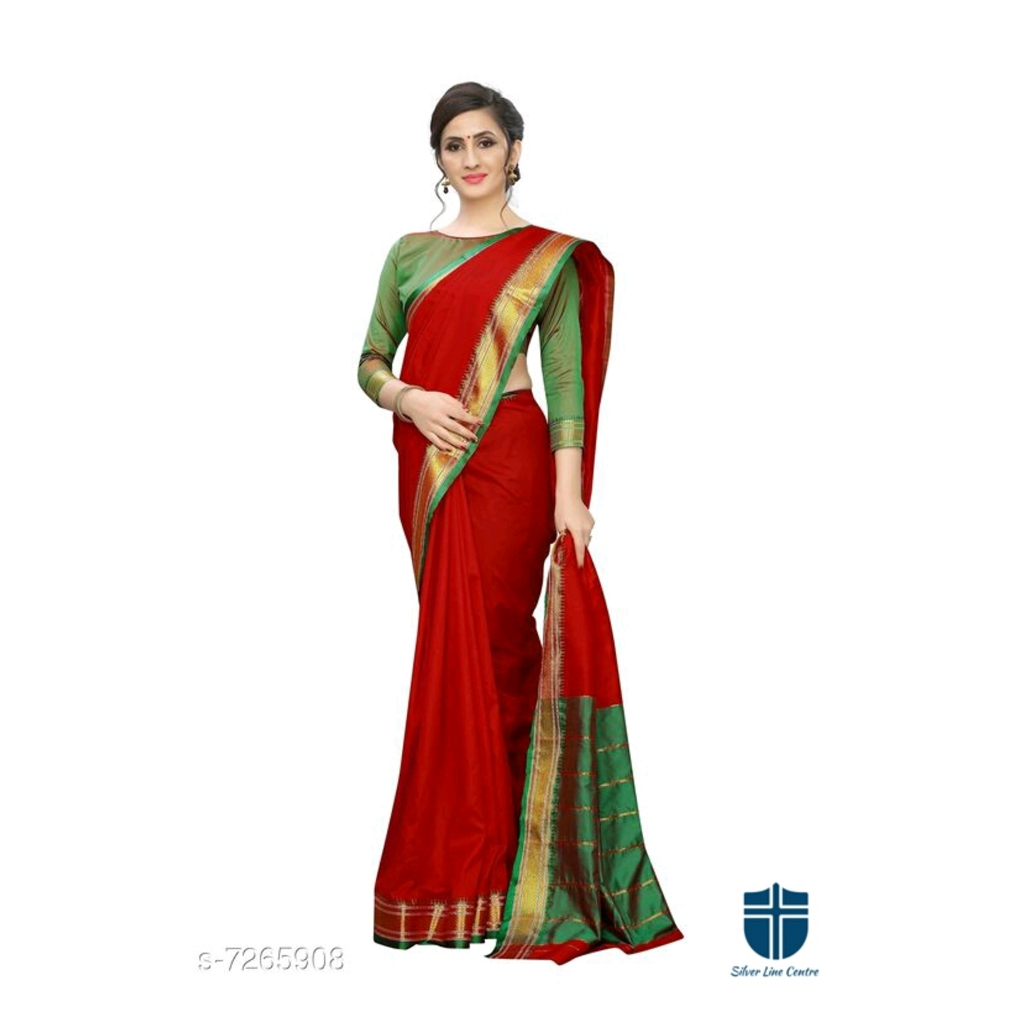 Trendy Classic Women's Cotton Silk Saree