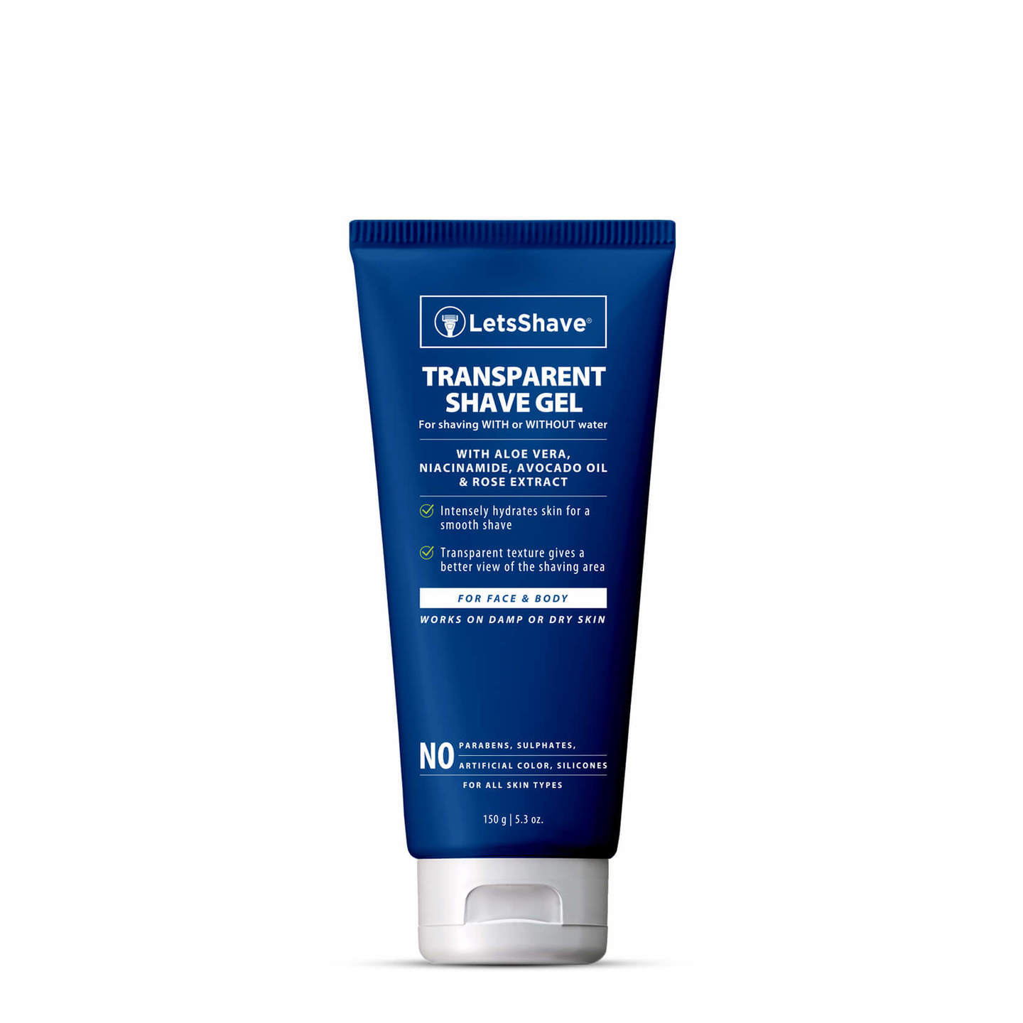 TRANSPARENT SHAVE GEL - 150GM