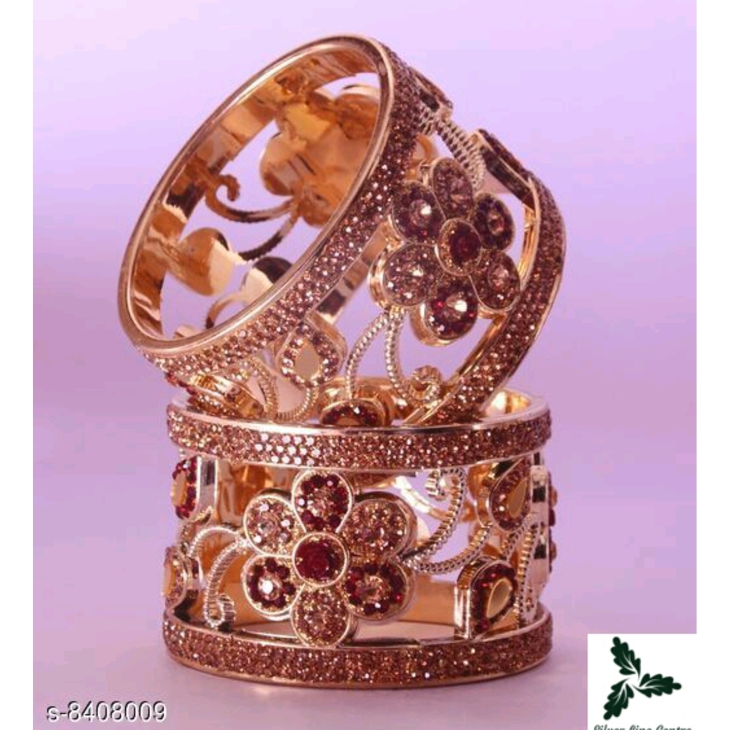 Fancy Gold Plated Bracelet -Bangles- See Chart For Price Variable,