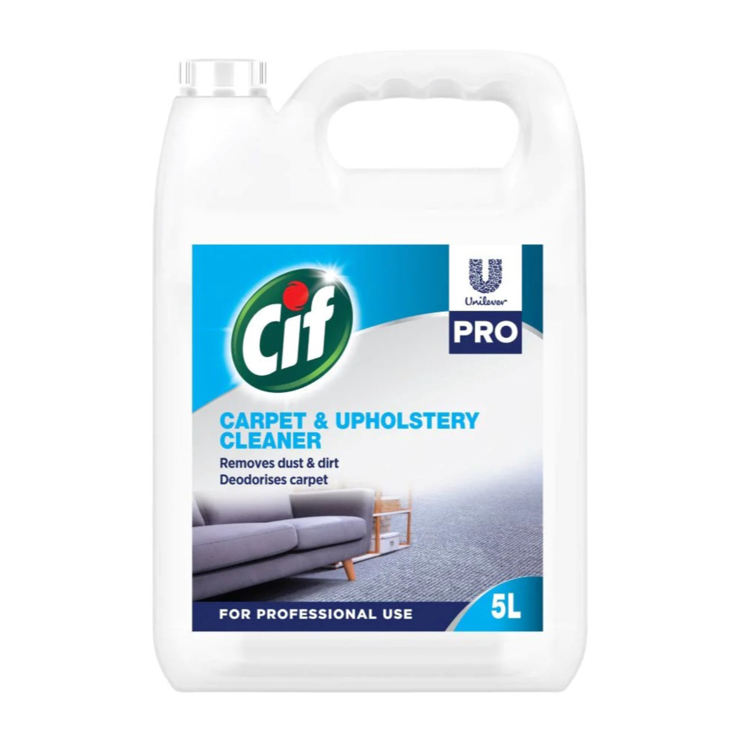 Cif Carpet & Upholstery Cleaner 5L by Cif Size- 5 Ltr
