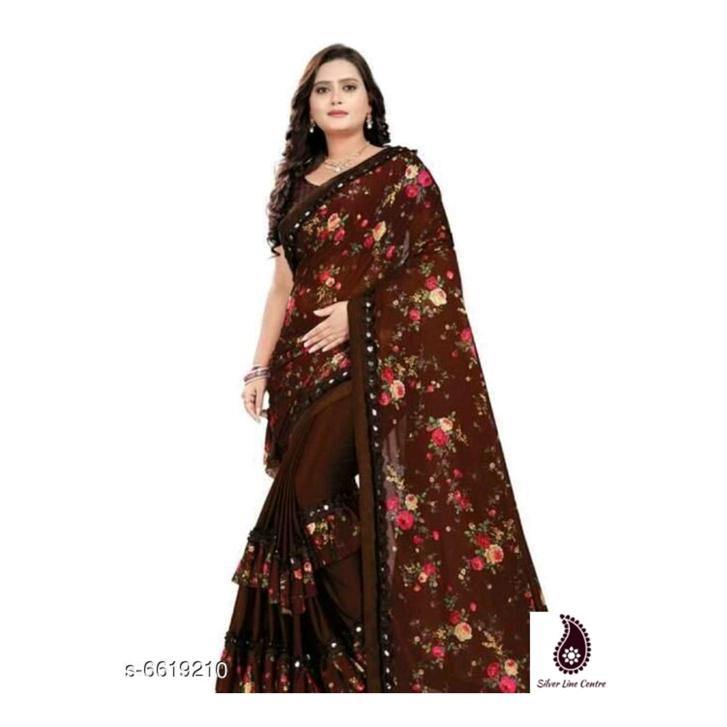 Womens Lycra Silk Saree