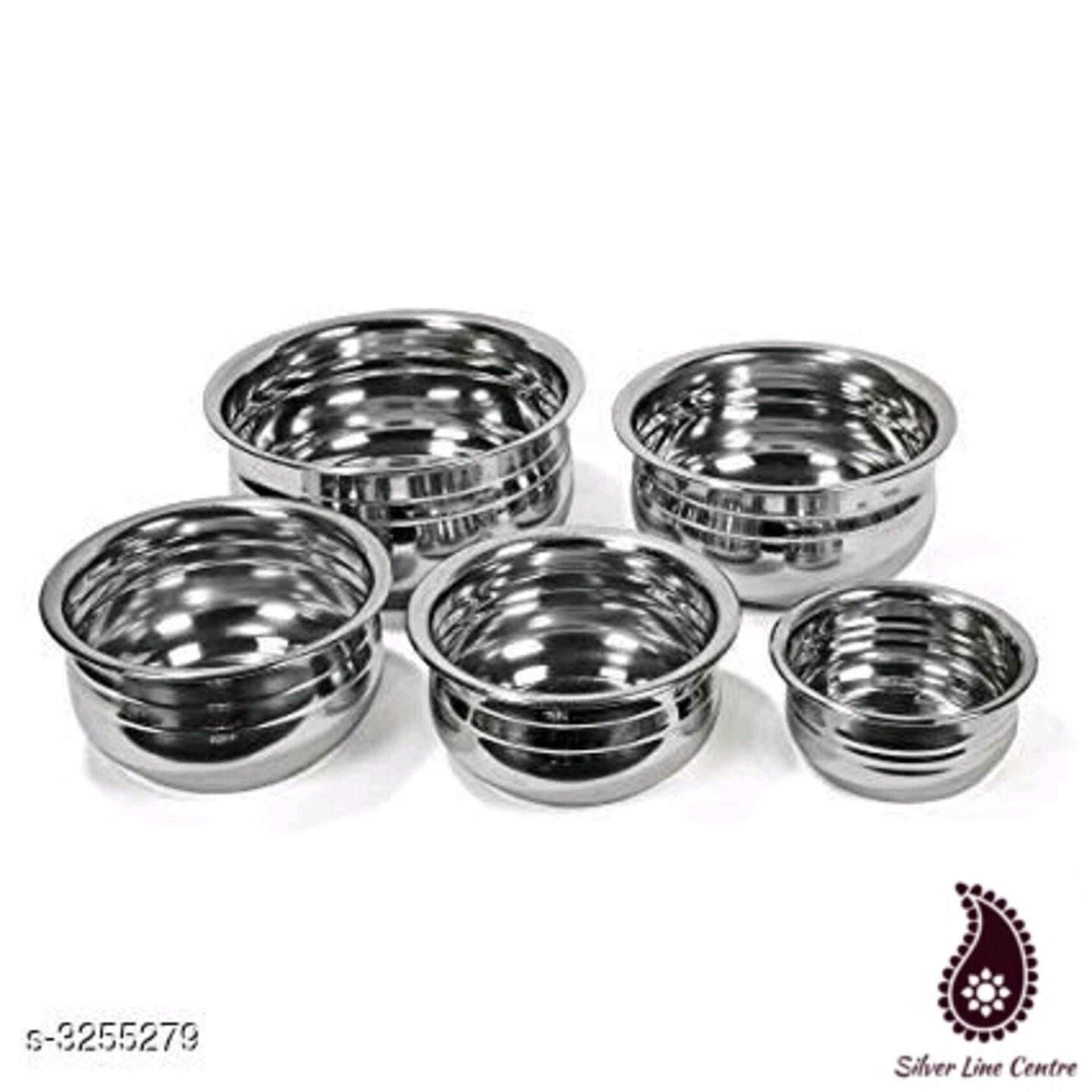 Stainless Handi Set 5 pcs