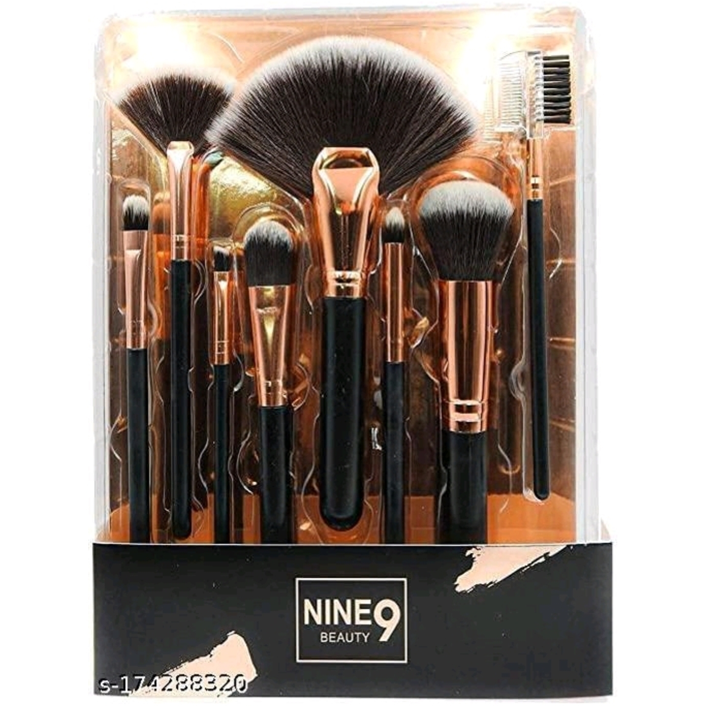 GNASTAS 9 Beauty Complexion Brush 8 pcs