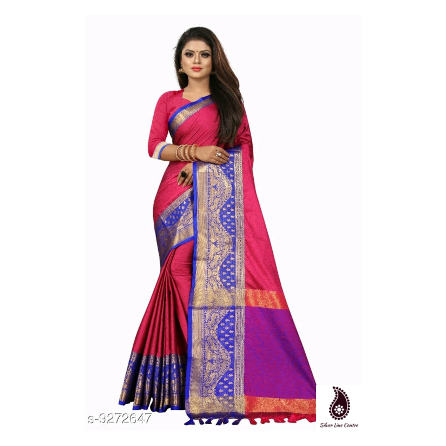 Women's Pure Rich Cotton Silk Saree