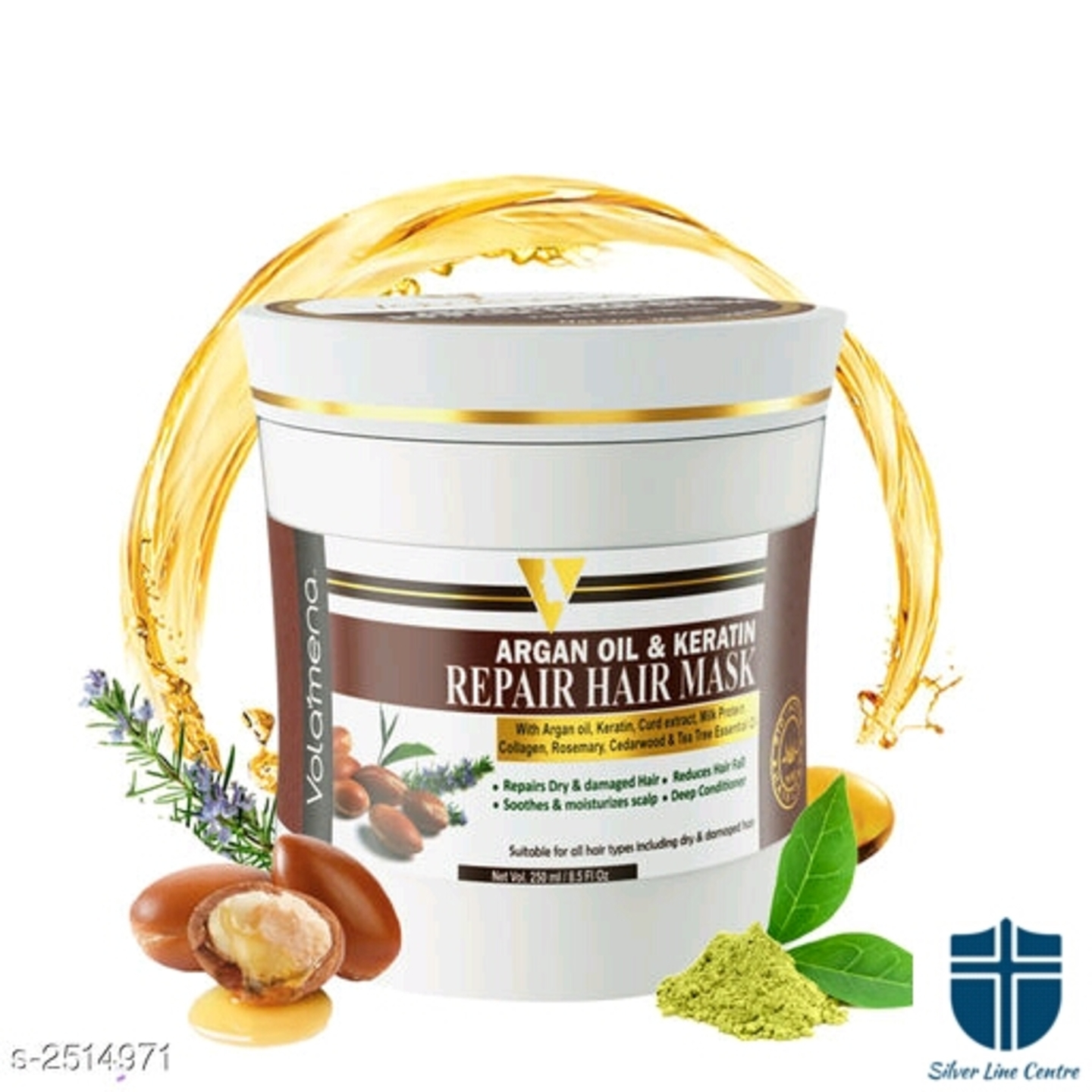 Argan Oil & Keratin Repair Hair Mask