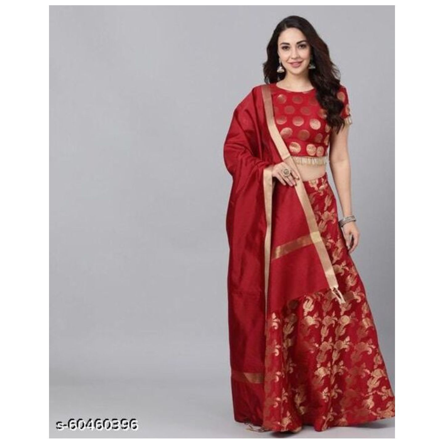 ELEGANT PARTYWEAR Women's Lehenga Size Free Size