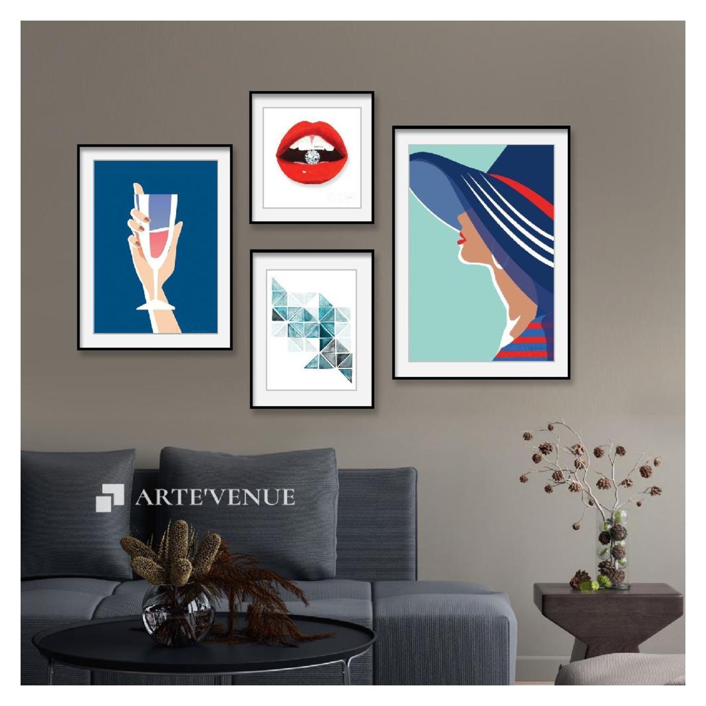 Gallery Wall Its Cocktail Time